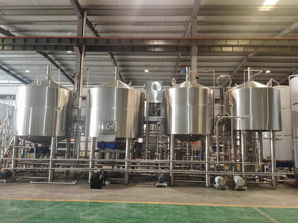 2000L 4vessels brewhouse system