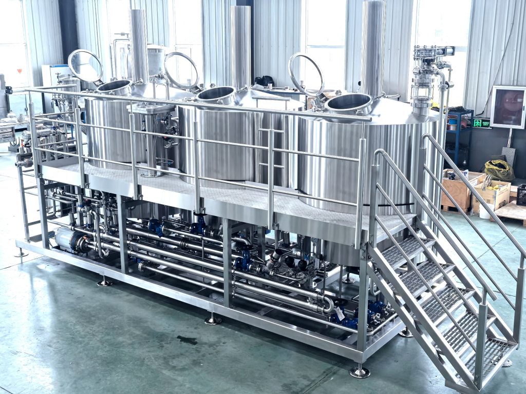 1000L 3vessels brewhouse system