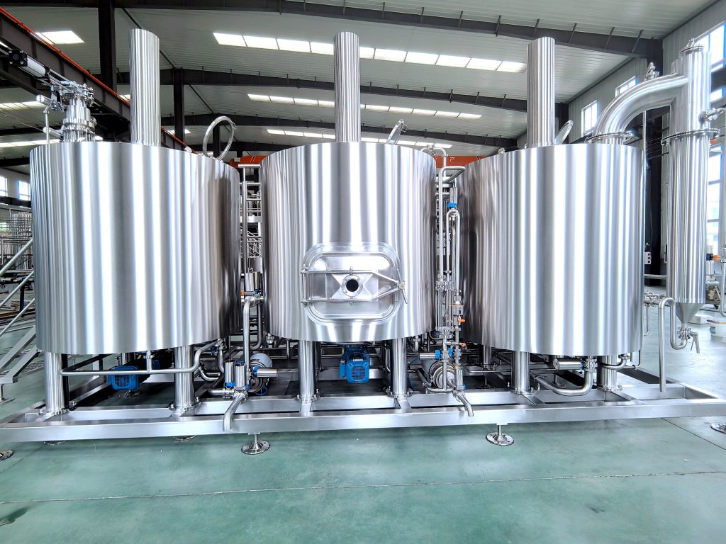 1000L 3vessels brewhouse system